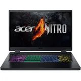 Acer Nitro 5 (AN517-55-56G2) mit 144 Hz Display & RGB Tastaturbeleuchtung, Gaming Notebook, 17,3 Zoll Display, Intel® CoreTM i5,i5-12450H Prozessor, 16 GB RAM, 512 SSD, NVIDIA GeForce RTXTM 3050, Obsidian Black, Windows 11 Home (64 Bit)
