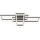 just light. LED-Deckenleuchte Iven Schwarz 65 x 34,8 cm