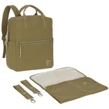 Lässig Wickeltasche Little One & Me Square Backpack Big Gots Olive