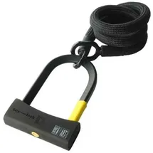 tex-lock Eyelet D-lock Bügelschloss 120cm Onyx Black