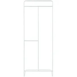 [en.casa] Sandviken Garderobenständer 166x63x48 cm Weiß