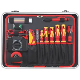 Tormek Schärfsysteme Werkzeugkoffer Elektriker 137-tlg. grau
