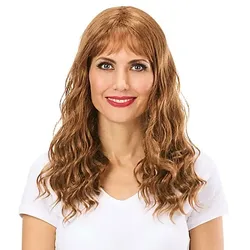 Langhaarperücke "Hermine", braun