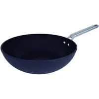 Arcos Wok Antihaft 28 cm - Alu geschmiedet, Induktion, Edelstahlgriff, Energiesparend, Spülmaschinenfest, Serie Samoa