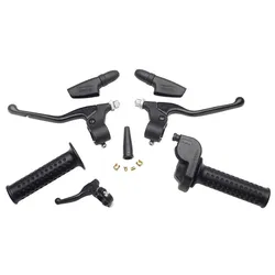 Griffe und Hebel Set Domino Mofa