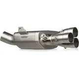 Akrapovic Yamaha Yzf-r9abs 2025 L-y9r1/td Verbindungsrohr Silber Silber One Size