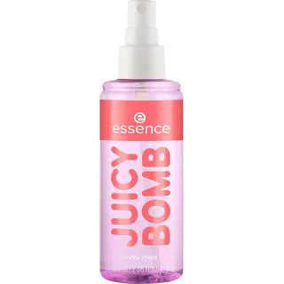 essence JUICY BOMB PARTY body mist, Eau de Toilette, Nr. 03, Transparent, Expressergebnis, natürlich, vegan, ohne Mikroplastikpartikel, ohne Konservierungsstoffe, glutenfrei, 1er Pack (100ml)