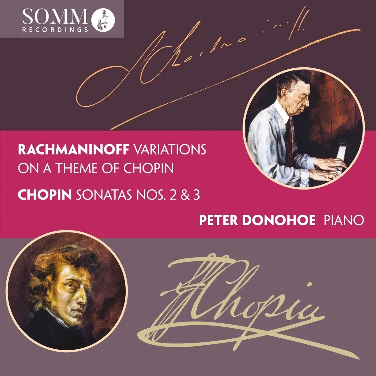 Rachmaninoff Variationen Über Ein Thema Von Chopin - Peter Donohoe. (CD)