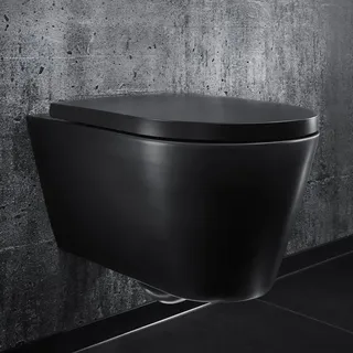 Laufen Kartell Wand-WC, Tiefspüler, spülrandlos, 545x370x355mm, H8203377160001