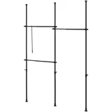 [en.casa] Garderobenständer Kemi Schwarz