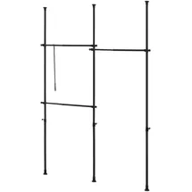 [en.casa] Garderobenständer Kemi Schwarz