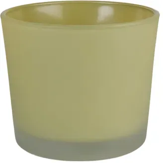 Glas Kübel H11D11,5cm Conner grün