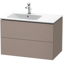 Duravit Waschtischunterschrank 2 Schubkästen 82 x 55 x 48,1 cm Grau
