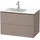 Duravit Waschtischunterschrank 2 Schubkästen 82 x 55 x 48,1 cm Grau