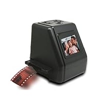 Sxhlseller Fotoscanner - 12MP Negativscanner mit 2.0in LCD Bildschirm, Diascanner konvertiert 135 126 110 Filme Dias in Negative Farbe Schwarz Weiß JPG Digitalfotos