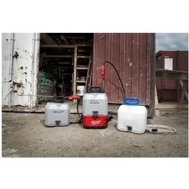 Milwaukee Wassertank M18 BPFP-WST 15 Liter ohne Akku und Ladegerät, rot,