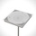 LINDBY Sumani LED-Stehleuchte, eckig, nickel