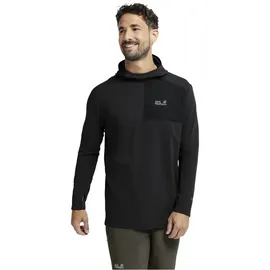 Jack Wolfskin Hoodie Schwarz L