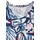 Cecil V-Shirt CECIL, Damen, Gr. M (40), universal blau, Stoff, 50% Modal, 50% Baumwolle, gemustert, comfort fit normal, V-Ausschnitt, normaler Saum, Shirts, mit abgerundetem V-Ausschnitt, Topseller