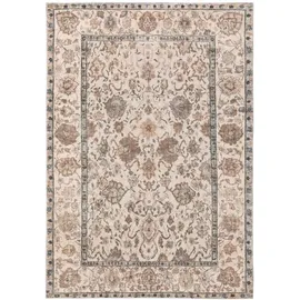 benuta pop Waschbarer Kurzflor Teppich Beige, Textil, Orientalisch, Rechteckig, 120x1 cm Gots, waschbar, Teppiche - Moderner Kurzflor-Teppich für Wohnzimmer
