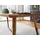 FineBuy Esszimmertisch 160 x 76 x 80 cm braun