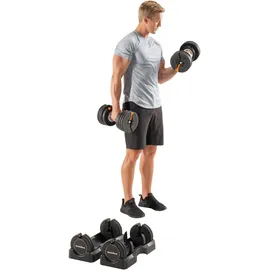 NordicTrack Hantel-Set NordicTrack Hanteln mit einstellbarer Last 2 x 25 kg schwarz