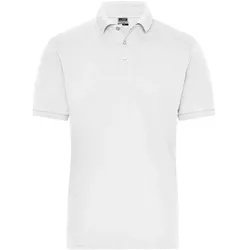 Bio Stretch Polo-Shirt "JN1806" UV-Schutz - XXL - white