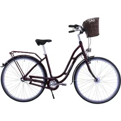 HAWK City Classic Joy Fahrrad Damen 28 Zoll 3 Gang Nabenschaltung Bordeaux M