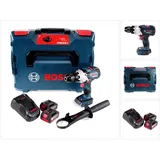Bosch GSB 18V-110 C inkl. 2 x 5,0 Ah + L-Boxx
