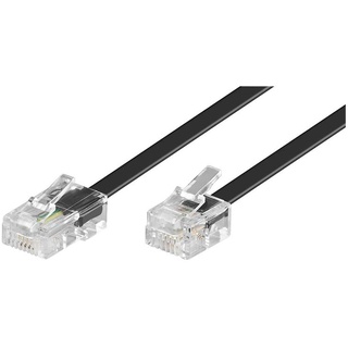 goobay RJ-45/RJ-11 Anschlusskabel, 3m