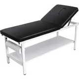 Vevor Untersuchungsliege, 227 kg, Ruheliege 1855x705x815 mm, Krankenliege mit verstellbarer Rückenlehne (0°–40°) & Papierrollenhalter, Praxisliege für Krankenhäuser, Kliniken & Reha-Zentren