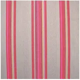 Stofferia Stoff Polsterstoff Jacquard Streifen Indus Pink, Breite 139 cm, Meterware rosa