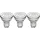 Shada LED Spot MR16 4 W GU10 4000K 3 St.