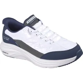 SKECHERS Contour Foam - Cozy Fit Herren Weiß/Blau 41,5