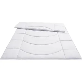 OTTO home Microfaserbettdecke OTTO HOME "Microlux, Bettdecke 135x200 cm und Übergrößen bis 240x220cm", weiß, B:155cm L:220cm, Bezug: 100% Polyester. Obermaterial: 100% Polyester.