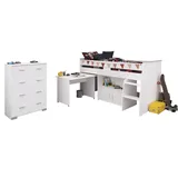 58 aufm Kessel KINDERZIMMER SET Parisot Reverse 2-tlg. Holzdekor Weiß