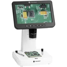 TOOLCRAFT TO-9407067 Digital-Mikroskop 300 x Auflicht, Durchlicht