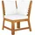 vidaXL Garten-Lounge-Set 9-tlg. Creme Akazie