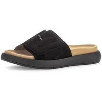 Gabor Damen Pantoletten, Frauen Slipper,Best Fitting,Slides,Slip-ons,Backless Slipper,Mules,Gartenschuhe,Sommerschuhe,schwarz,37 EU