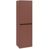 Villeroy & Boch Collaro Hochschrank 45,4 x 153,8 cm Wine Red Holz