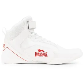 Lonsdale Rufford Herren Weiß/Rot 40