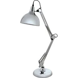 Eglo Leuchten EGLO Borgillio, Chrom, Stahl, Schlafzimmer, Wohnzimmer, IP20, II,