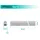 Oktaplex lighting Oktaplex 3er Set Riga LED Unterschrankleuchte Küche 84cm neutralweiß