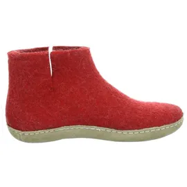 Glerups Hüttenschuhe Rot 43