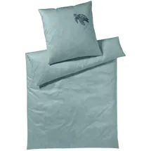 ELEGANTE Traveller Tiere aquagrün 135 x 200 cm + 80 x 80 cm