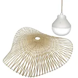 Lumisky LAIA 1-flg. D50 cm Bambus Beige