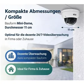 ABUS TVIP42510 Mini Dome-Kamera Schwarz