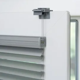 LIEDECO Klemmfix-Jalousie, verspannt silber