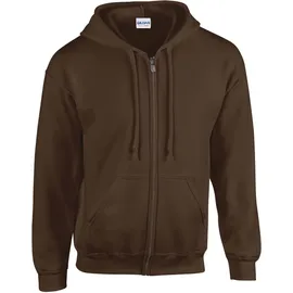 Gildan Heavy Blend Kapuzensweatjacke Herren Bronze M