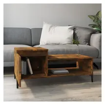 vidaXL Couchtisch Räuchereiche 100 x 50 x 45 cm